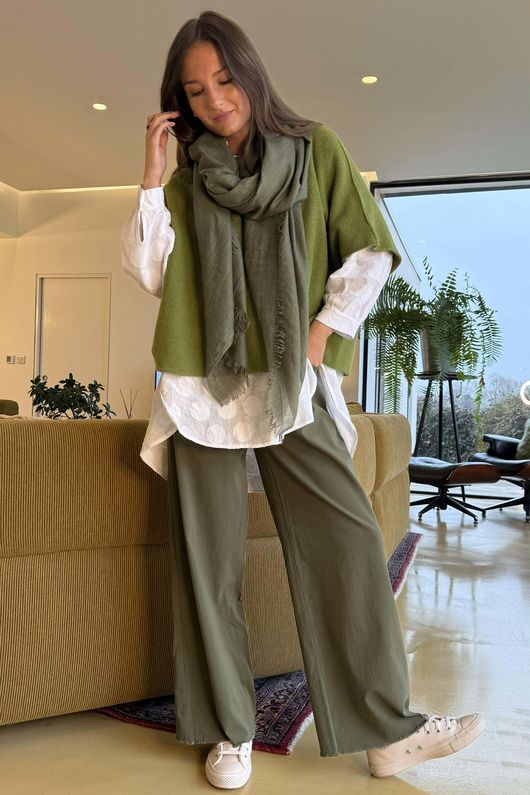 Luxury Raw Kick Magic Trouser Khaki ~